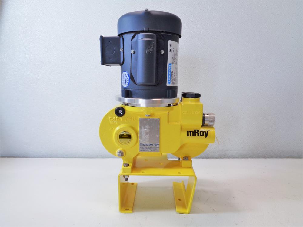 Milton Roy Metering Pump 18 GPH, 150 PSI #MRA12F15A1CPPNNNYY